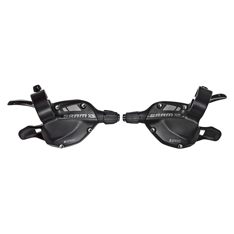 SRAM X5 Shifter - Trigger 3x9 Black Pair