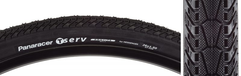 Panaracer T-Serv Tire - Tserv Protite 26x1.5 Folding Black/Black