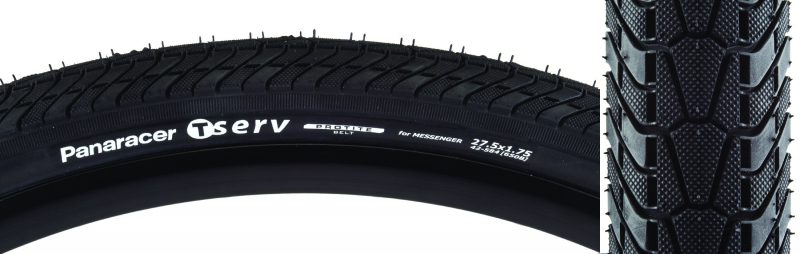 Panaracer T-Serv Tire - Tserv Protite 27.5x1.75 Folding Black/Black