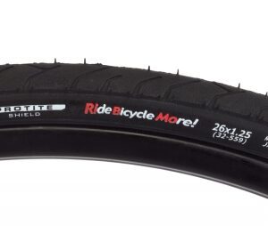 Panaracer Ribmo Tire - Protite 26x1.25 Folding Black/Black