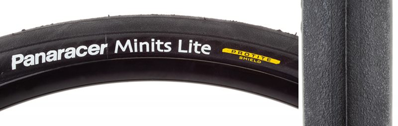 Panaracer Minits Light Tire - Protite 20x1-1/8 Folding Black/Black