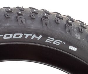 Arisun Sharktooth 152 Stud Tire - 26x4.0 Black FOLD/60/152-STUD