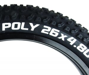 CST Premium Roly Poly Tire - 26x4.8 Black/Black Wire SC