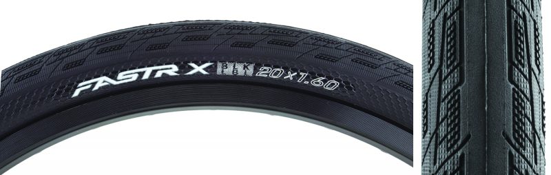 Tioga Fastr-X Blk Lbl Tire - X 20x1.6 Folding Black