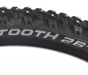 Arisun Sharktooth 152 Stud Tire - 26x4.0 Black WIRE/60/152-STUD