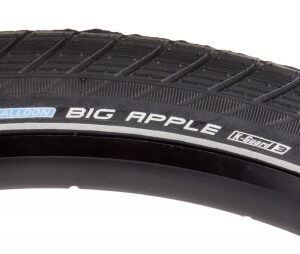 Schwalbe Big Apple Active Twin KG Tire - 26x2.15 K-Guard BK/BK/REF Sbc Wire