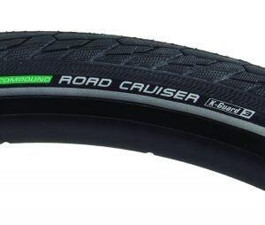 Schwalbe Road Cruiser Active Twin K-Guard Tire - 27.5x1-5/8 K-Guard BK/BSK/REF Gn-Compound Wire