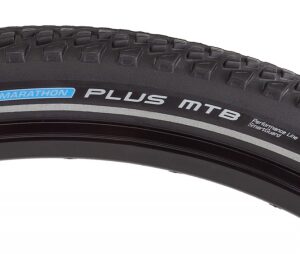 Schwalbe Marathon Plus MTB Performance Twin SmartGuard Tire - 27.5x2.25 Perf Sm-Guard BK/BK/REF Dual E50 Wire