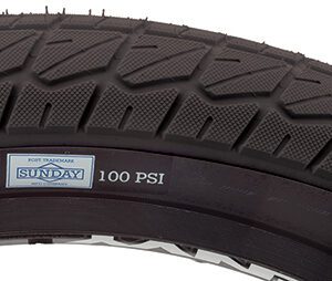 Sunday Current Tire - 20x2.25 Black/Black Wire