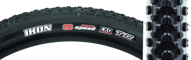 Maxxis Ikon SPEED/EXO/TR/WT Tire - 29x2.6 Black FOLD/120 EXO/TR/WT/SPEED