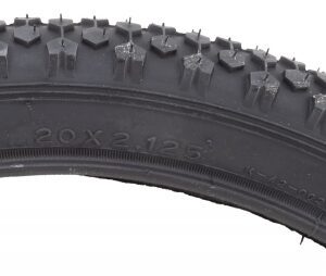 Sunlite Studded Knobby Tire - 20x2.125 Black/Black K42 Wire