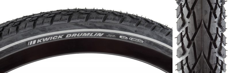 Kenda Kwick Drumlin Sport Tire - 26x2.2 BK/BK/REF SRC/KS/60 Wire 80psi E50