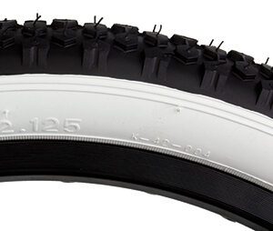 Sunlite Studded Knobby Tire - 20x2.125 Black/White K42 Wire