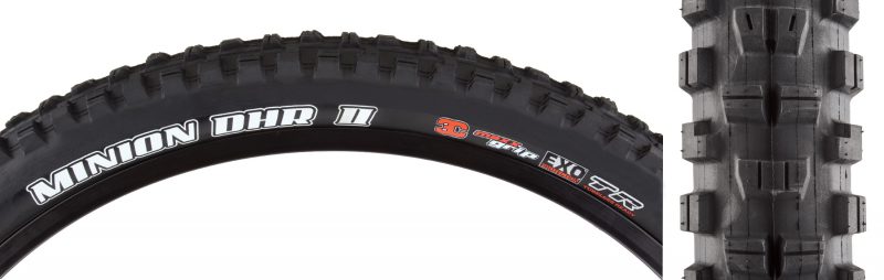 Maxxis Minion DHR II 3CG/EXO/TR/WT Tire - 29x2.4 Black FOLD/603CG/EXO/TR/WT