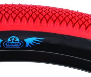 SE Bikes Speedster Tire - 29x2.1 Red/Black WIRE/27/MPC