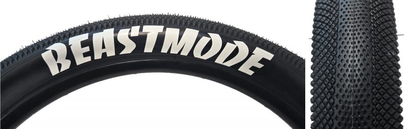 SE Bikes Speedster Tire - Beast Mode 27.5x3.0 Black/Black WIRE/72/MPC