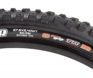 Maxxis Dissector 3CT/DD/TR Tire - 27.5x2.4 Black FOLD/120x2 3C/DD/TR