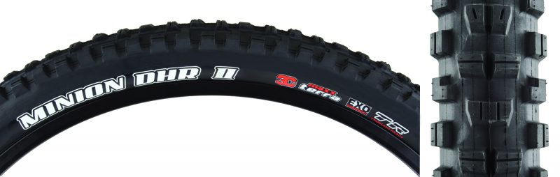 Maxxis Minion DHR II Tire - 29x3.0 Black FOLD/120 3C/TERRA/EXO/TR
