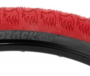 SE Bikes Bozack Tire - 24x2.4 Red/Black WIRE/27/MPC