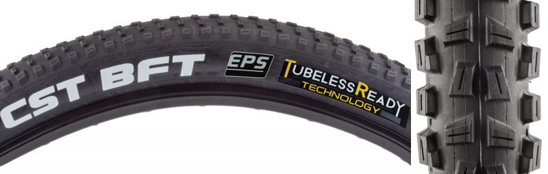 CST Premium Bft Tire - 29x2.4 Black/Black Folding DC/EPS/TR