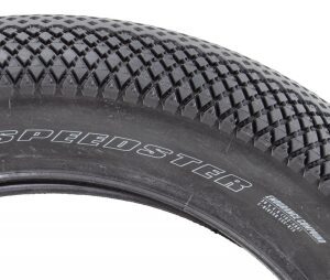 Vee Tire Co. Speedster Tire - 20x4.0 Black/Black WIRE/26ENDURO/OVER Ride E50