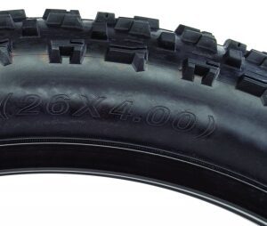 CST Premium Toboggan Tire - 26x4.0 Black/Black Wire No-Stud