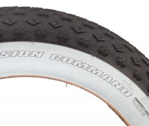 Vee Tire Co. Mission Command Tire - 20x4.0 Black/White WIRE/26 ENDURO/OVER Ride E50