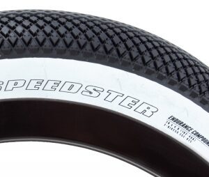 Vee Tire Co. Speedster Tire - 20x4.0 Black/White WIRE/26 ENDURO/OVER Ride E50