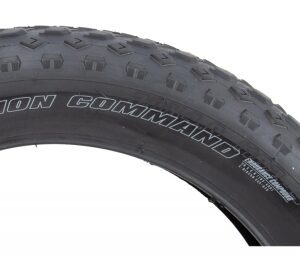 Vee Tire Co. Mission Command Tire - 20x4.0 Black/Black WIRE/26 ENDURO/OVER Ride E50