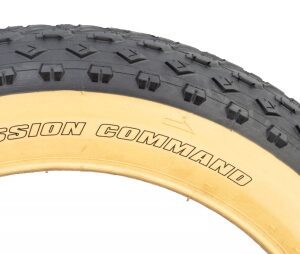 Vee Tire Co. Mission Command Tire - 20x4.0 Black/Tan WIRE/26 ENDURO/OVER Ride E50