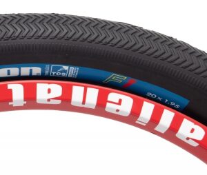 Alienation TCS F1 Tire - 20x1.95 Blue Label Folding Black/Black