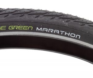 Schwalbe Green Marathon Tire - 26x1.5 Perf Twin Gn-Guard BK/BK/REF Addix Eco E25 Wire