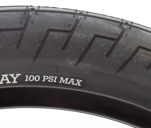 Sunday Street Sweeper Tire - V2 20x2.40 Black/Black Wire