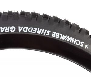 Schwalbe Shredda Front Tire - Front 29x2.5 Evo Gravity Pro Radial BK/BSK Addix U-Soft TLR E50 Folding