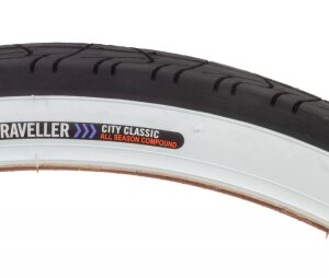 Sunlite City CST1218 Tire - 26x2.125 Black/White Traveller Classic Wire