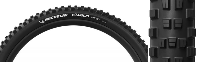 Michelin E-Wild Front Tire - E-Wild Front 29x2.4 Black/Black FOLD/2x33 MAGI-X/E50/TLR