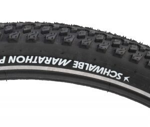 Schwalbe Marathon Plus MTB Performance Twin SmartGuard Tire - 27.5x2.1 Perf Sm-Guard BK/BK/REF Dual E50 Wire (Q)