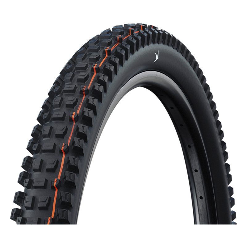 Schwalbe Albert Trail Pro Tire - 27.5x2.5 Evo Radial BK/BSK Addix U-Soft TLR E50 Folding (Q)