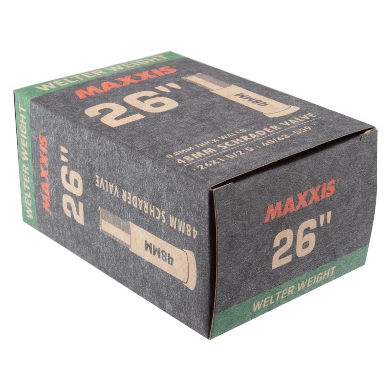 Maxxis Welterweight Tube - 26x1.5-2.5 SV 48mm MTB Removable-Core