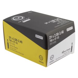 Sunlite Utili-T Standard Presta Valve Tubes - Utilit 29x2.00-2.40 700x47-52 PV60/SMTH/NRC FFW57mm