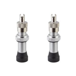 Alienation Tubeless Alloy Schrader Valves - Alloy SV 32mm Silver