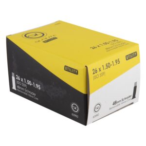 Sunlite Utili-T Standard Schrader Valve Tubes - Utilit 26x1.50-1.95 SV48 Ffw 39mm