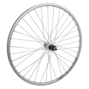 Wheel Master 26" Alloy Mountain Double Wall Wheel - Rear 26x1.5 559x19 Wei ZAC19 Silver 36 Shi TX500 8-10sCAS BO Silver 135mm DTI2.0SL