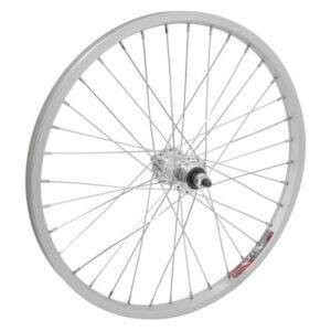 Wheel Master 20" Alloy BMX Wheel - Rear 20x1.75 406x19 Alloy Silver 36 Alloy FW 1sp 3/8 Silver 110mm 14gUCP
