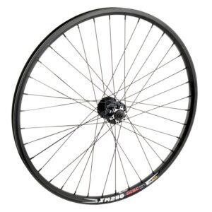 Wheel Master 26" Alloy Mountain Disc Double Wall Wheel - Front 26x1.5 559x21 Wei XM280 Black 36 WM MT2000 6B QR Black 100mm 14gBK