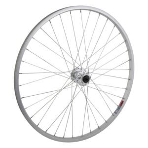 Wheel Master 26" Alloy Mountain Disc Single Wall Wheel - Front 26x1.5 559x19 Alloy Silver 36 Alloy 6B QR Silver 14gUCP