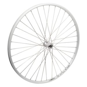 Wheel Master 700C/29" Alloy Hybrid/Comfort Double Wall Wheel - Front 700x35 622x19 Wei ZAC19 Silver 36 Alloy QR Silver 12gSS