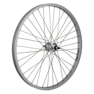 Wheel Master 24" Alloy BMX Wheel - Rear 24x1.75 507x25 Alloy Silver 36 WM AB1000 1sp FW 3/8 BO Silver 110mm SS2.0SL