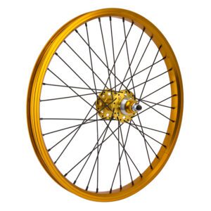 SE Bikes 20in Wheel - Rear 20x1.75 406x24 Gold 36 1s FW Seal 3/8 Gold 110mm DTI2.0BK