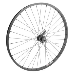 Wheel Master 27.5" Alloy Mountain Single Wall Wheel - Rear 27.5 584x25 Alloy Black 36 KT CB Black 110mm 14gBK